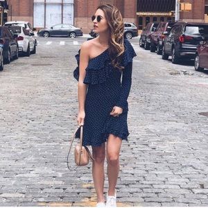 WAIF polka dot dress